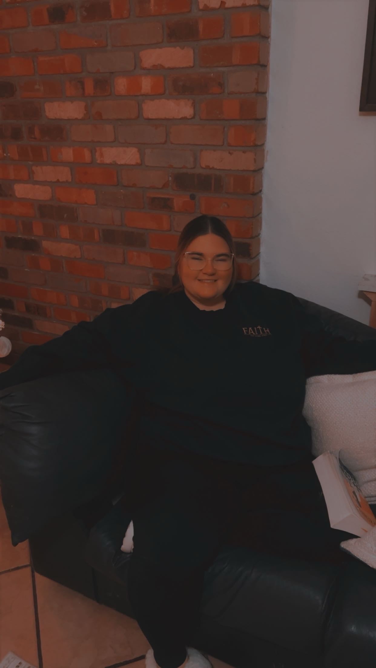 Original Faith Sweatshirt Gold