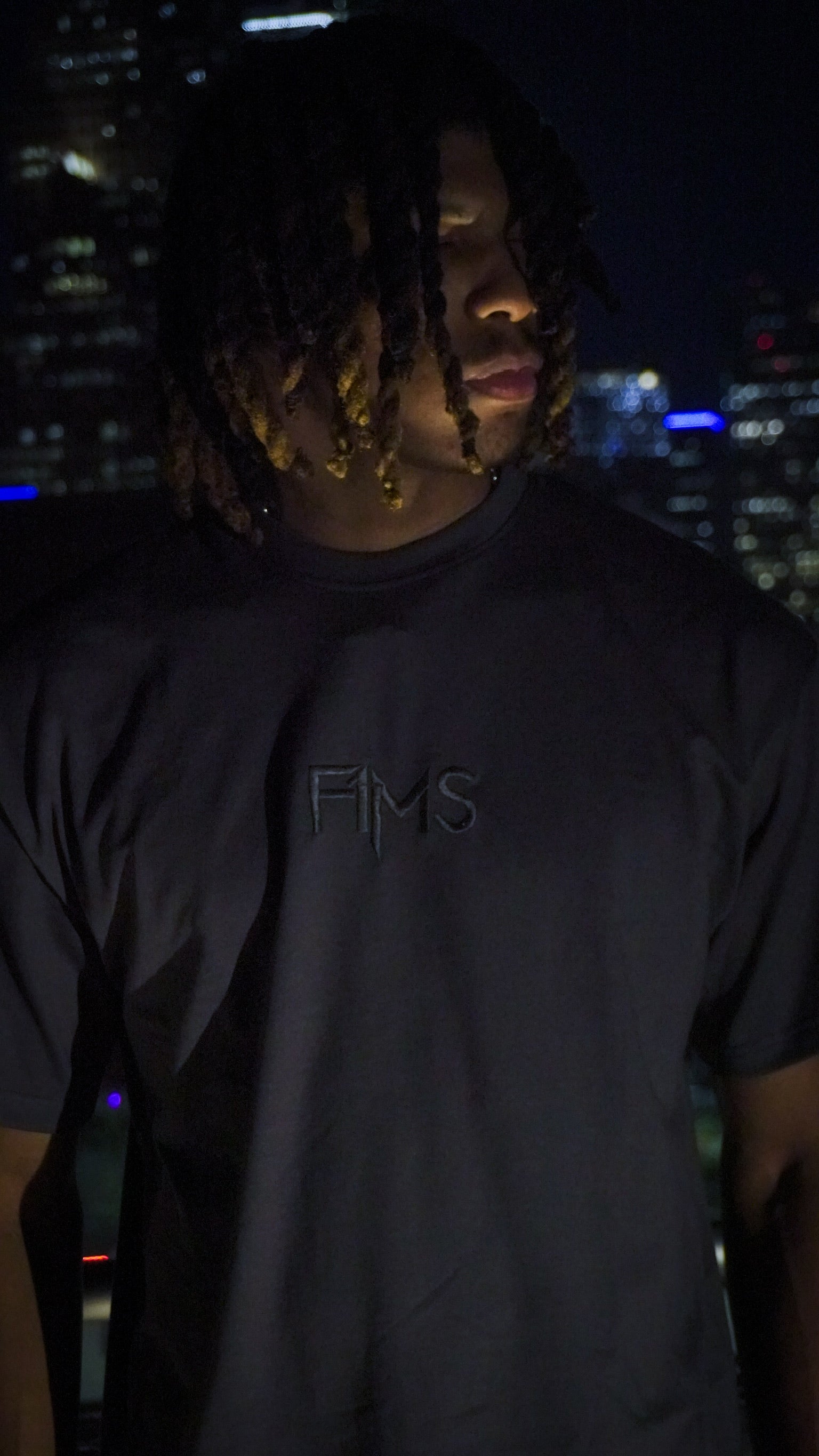 Black F1MS Oversized Shirt