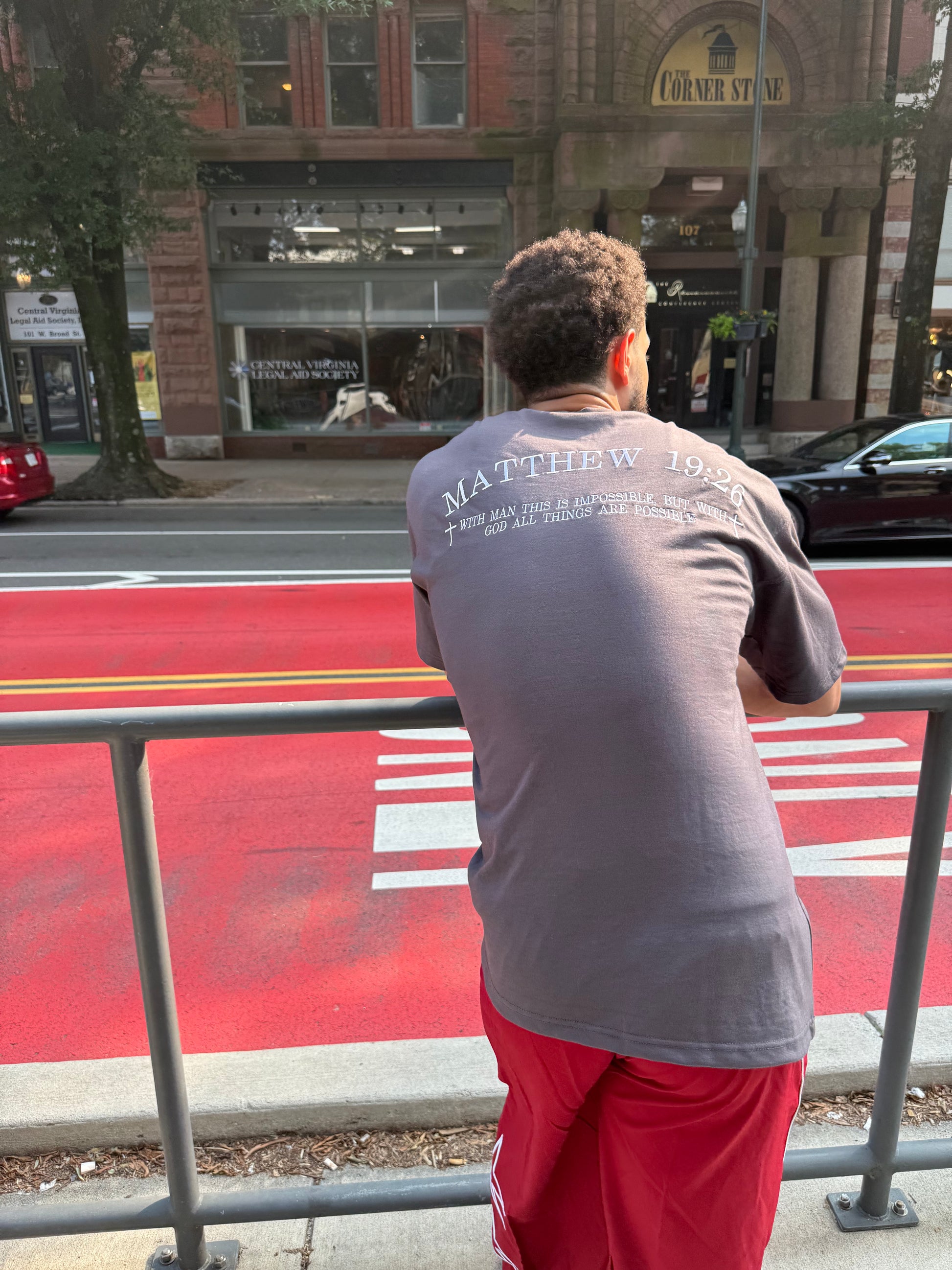 God > Everything Grey Oversized T-shirt