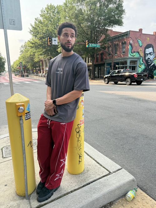 God > Everything Grey Oversized T-shirt